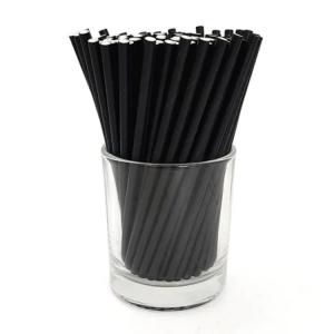 Disposable Black Paper Straw