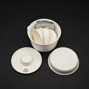 Round Sugarcane Pulp Tea Cup Set