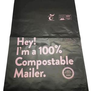 dark compostable mailing bags envelopes