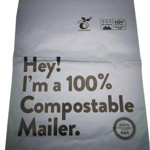 silver compostable mailing bags envelopes